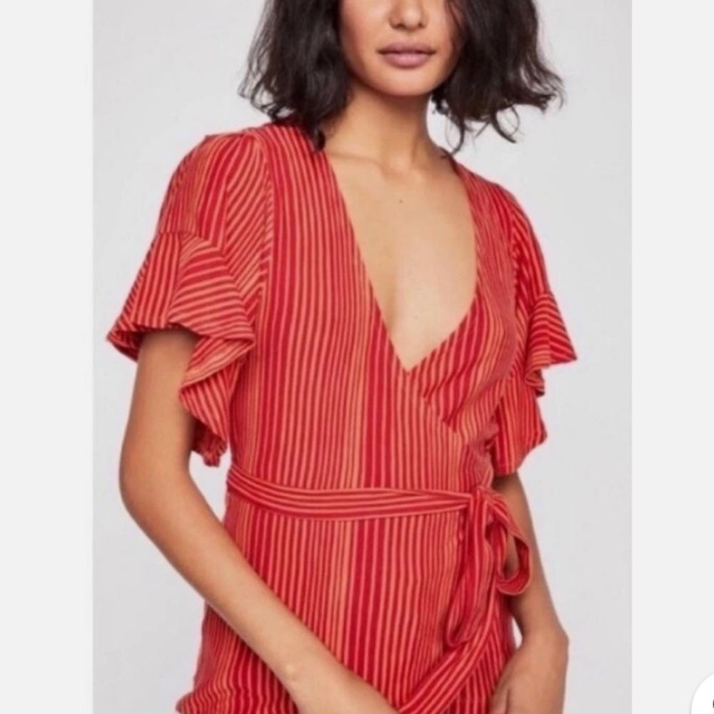 Free People Wrapped Around My Finger Wrap Top
